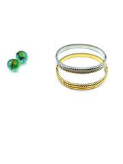 boho basic bangle ( stainless steel )