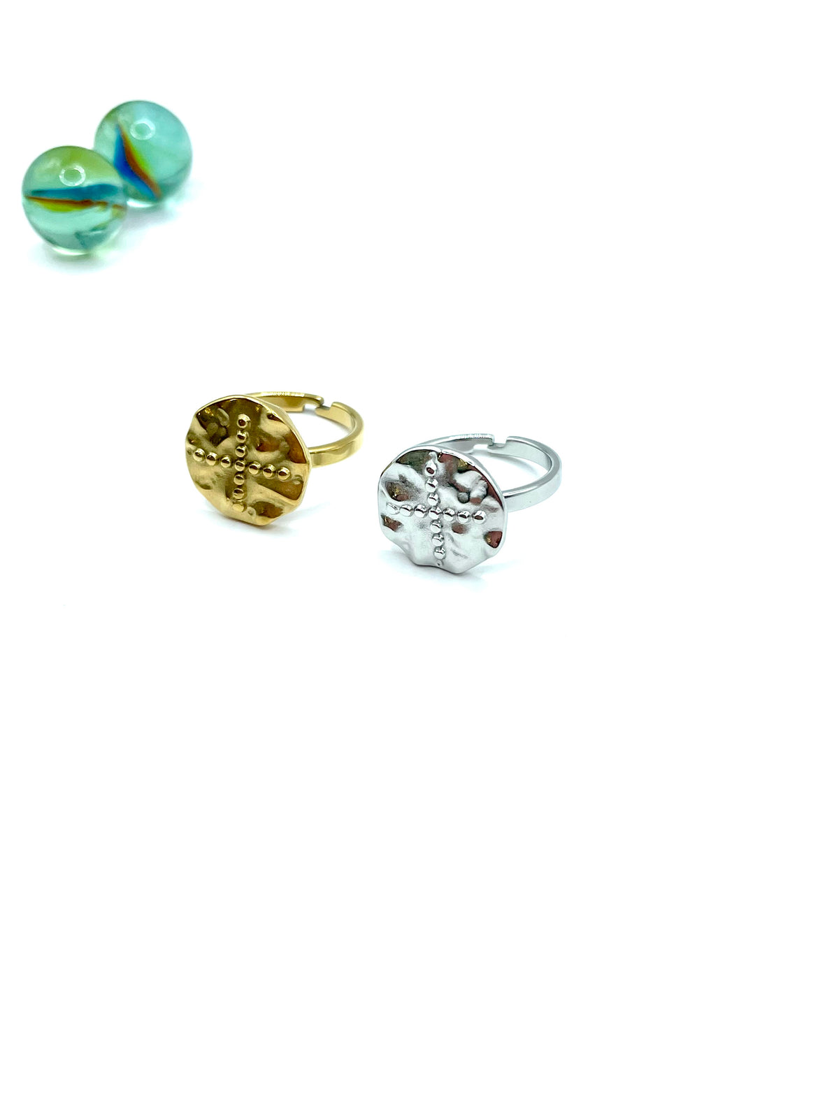“Constantine” stainless steel ring