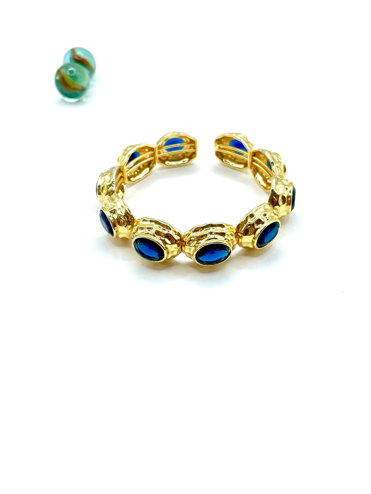''CLEOPATRA'' BRACELET (sapphire blue)