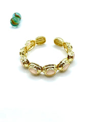 ''CLEOPATRA'' BRACELET (pink quartz)