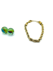 ''PONYTAIL'' BASIC stainless steel bracelet