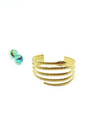 “APOPHIS” stainless steel cuff bracelet