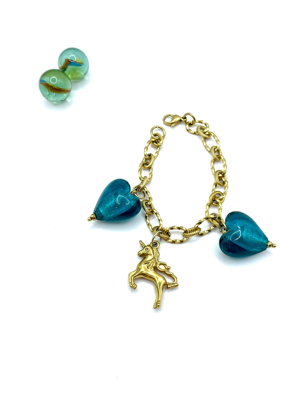 ''UNICORN'' charm bracelet