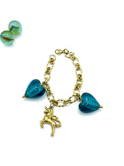 ''UNICORN'' charm bracelet