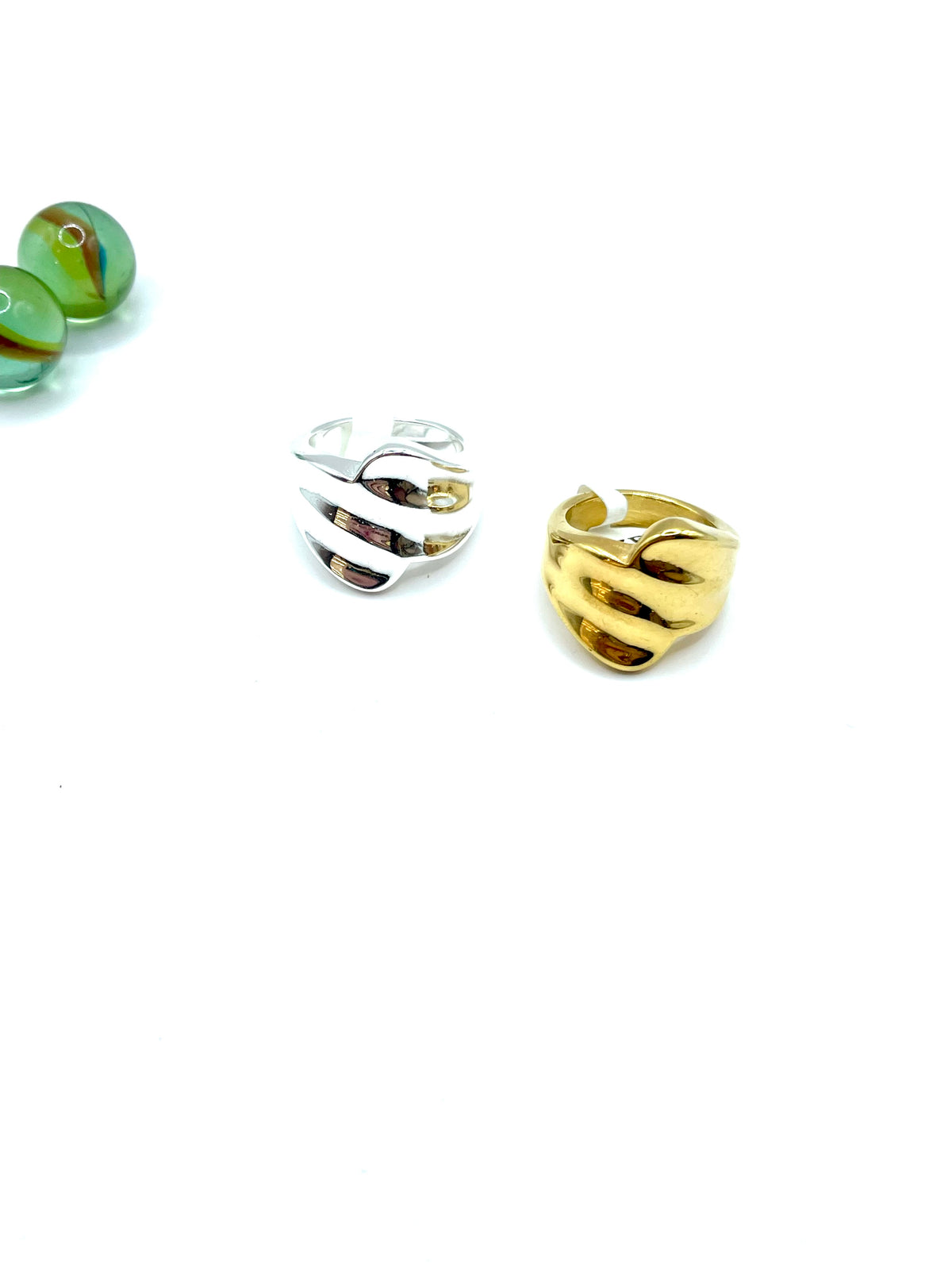 ''CLARA'' stainless steel RING