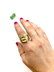 ''CLARA'' stainless steel RING
