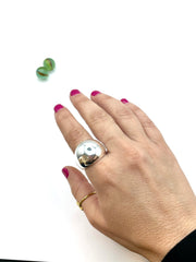 ''THOLOS II '' stainless steel RING