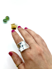 ''DOMNA'' stainless steel RING