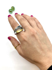 “Agbara” stainless steel RING