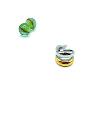 ''AGBARA LUSTRE'' stainless steel RING