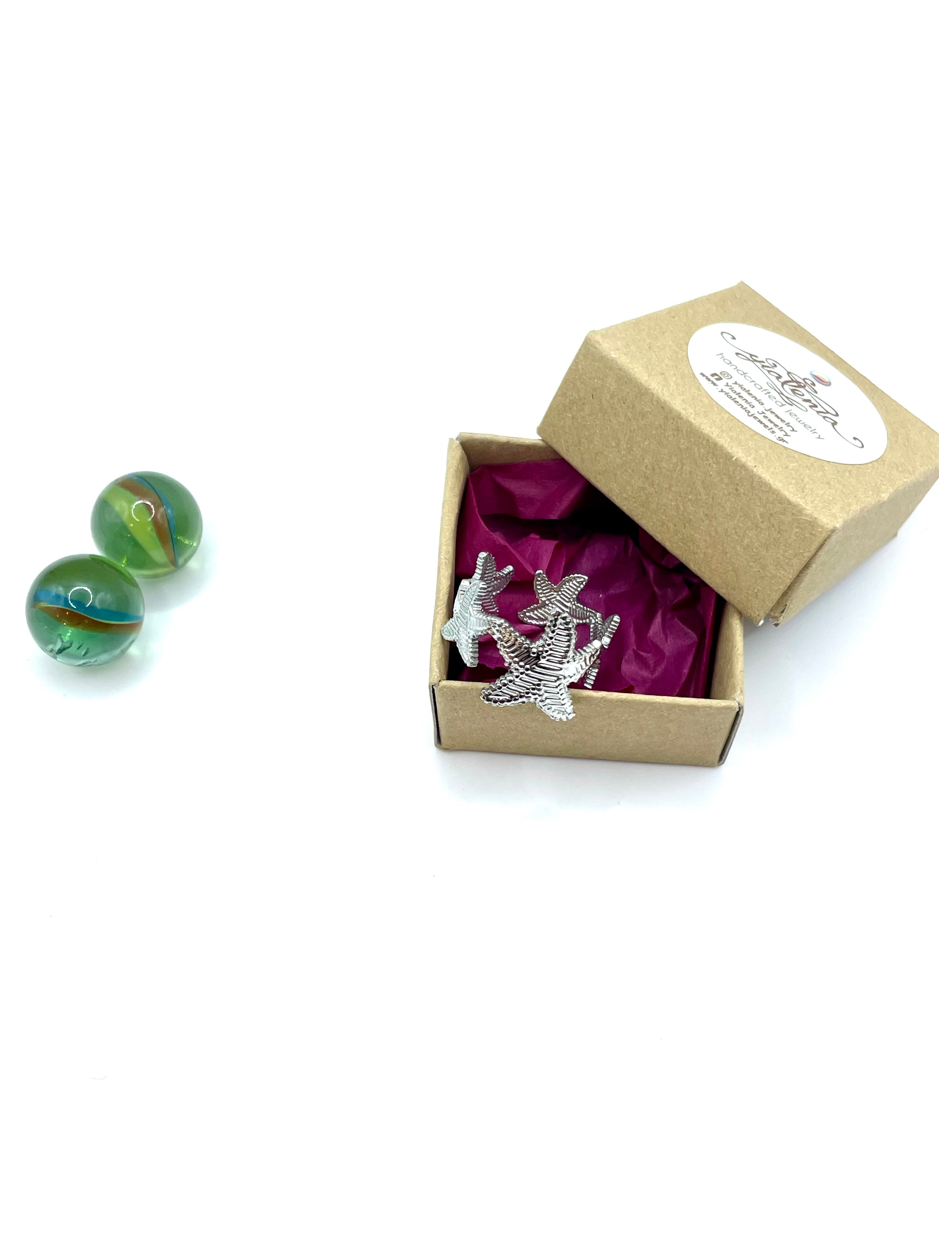 ''STARFISH'' stainless steel RING