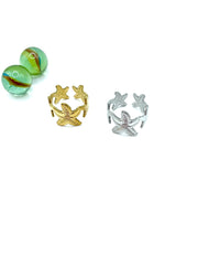 ''STARFISH'' stainless steel RING
