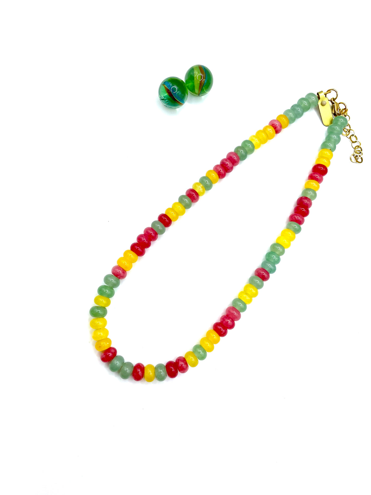 ''haribo roulette'' JADE NECKLACE